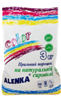 Пральний порошок "ALENKA" (для прання кольорової білизни) color, 3 кг